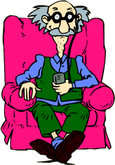 Lou Pickles - Rugrats Grandpa Lou Png