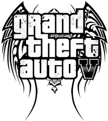 Download Hd Gta V Logo - Grand Theft Auto Transparent Png Logo Gta 5 Styler