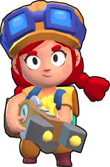 Jessie - Brawl Stars Brawlers Jessie Png