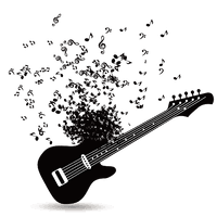 Guitar Acoustic Vector Free HQ Image - Free PNG