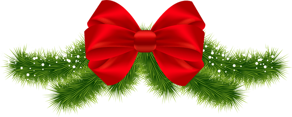 Christmas Bow Tie Clipart Png Red