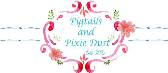 Pigtails And Pixie Dust - Floral Png