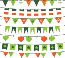 Halloween Bunting Stickers - Saint Day Bunting Png