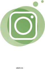 Icons Logo Font Green For Instagram Icon - Instagram Icon Instagram Green Icon Png