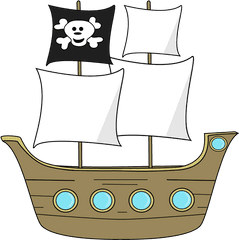 Pirate Ship Transparent Png Clipart - Pirate Ship Clip Art