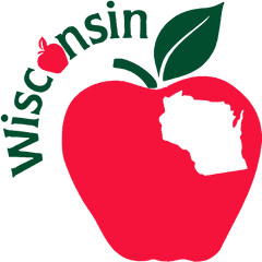 Wisconsin Apple Growers Association - Home Apple Fruit Logos Png