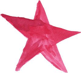 15 Watercolor Star Transparent - Watercolor Stars Png