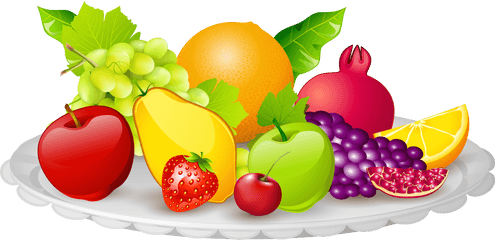 Fruit Art - Fruits And Vegetables Animated Png