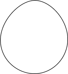 White Easter Egg Transparent Png Mart - Dot
