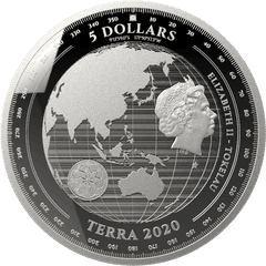 Terra 2020 - Silver Coin Pressburg Mint Emblem Png