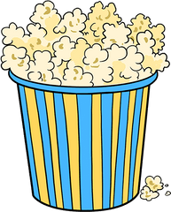 Popcorn Kernel Png - How To Draw Popcorn Simple Popcorn Popcorn Drawing Png