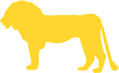 African Lion Silhouette - Free Vector Silhouettes Creazilla Companion Dog Png