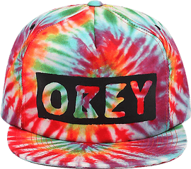 Obey Phil Hat Tie Dye Yeah - Baseball Cap Png