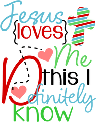 Jesus Loves Me Clip Art - Jesus Loves Me Png