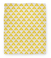 Pixel Triforce Blanket Blankets Lookhuman - Motif Png