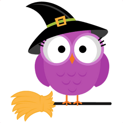 Png Image With Transparent Background - Halloween Owl Clip Art