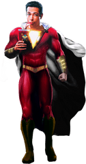 Shazam Free Png Image - Superhero Png Real