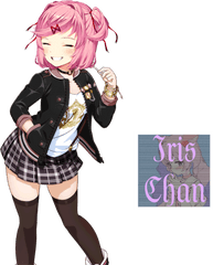 Ddlc Ddlcnatsuki Natsuki Sticker - Powerful Girl Riko Idolized Png