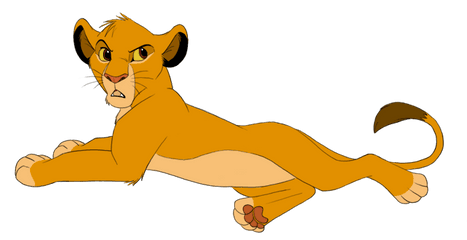 Download Hd Simba Png Background Image - Simba Cub