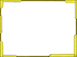 Yellow Border Frame Picture - Free PNG