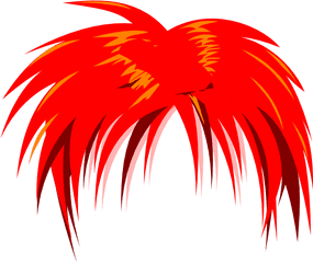 Cartoon Clip Art - Cartoon Red Hair Transparent Background Png