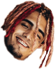 Download Report Abuse - Lil Pump Face Png