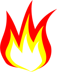 Library Of Red Fire Png Free Stock - Animated Fire Flames Cartoon