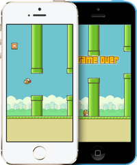 Flappy Bird For Iphone U2014 Everything You Need To Know Imore - Iphone With Flappy Bird Png