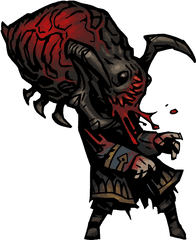 Darkest Dungeon Crimson Curse Clipart - Crimson Court Enemies Png