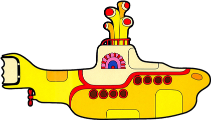 Surround Object Semitransparent Png Alpha By Dashed Line - Beatles Yellow Submarine Logo