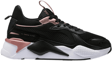 Wmns Rs - X Trophy U0027black Rose Goldu0027 Puma Rsx Black Rose Gold Png