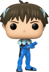 Shinji Pop Neon Genesis Evangelion - Vinyl Figure U2014 Dragon Evangelion Shinji Funko Pop Png