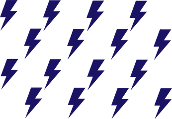 Lightning Bolt Background - Majorelle Blue Full Size Png House Of Terror