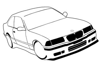 Series Graphics Bmw M3 Car HQ Image Free PNG