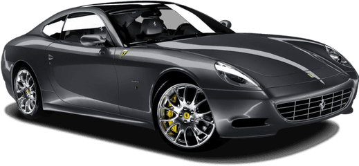 Black Ferrari Transparent Images - Ferrari Scaglietti 612 Png