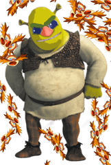 Shrek Eggman - Sticker By Udbehb Shrek Png