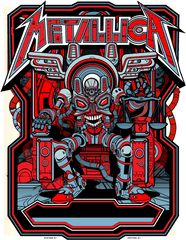 Metallica Vip Poster - Metallica Concert Poster St Louis Png