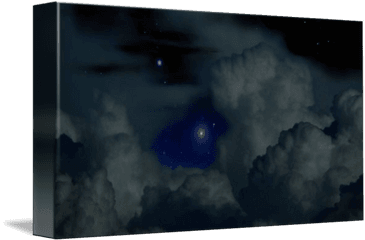 Night Clouds And Stars By Im Spadecaller Png