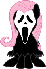 Download Ghostface Pinkie Pie Pink - Scream Pony Png