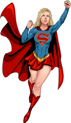 Indigo Plant Transparent Png Clipart - Supergirl Png Cartoon