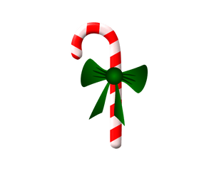 Candy Cane Clip Art Peppermint Lollipop - Png Download Candy Cane