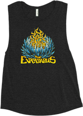 The Expendables - Lotus Ladiesu0027 Muscle Tank U2013 No Shirt No Woman Png