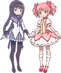 Download Puella Magi Madoka Magica - Madoka Magica Pixel Art Png