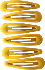 Snap Clips 6pc Png