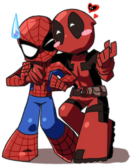 Deadpool Transparent Image Png Arts - Spiderman Y Deadpool Wallpapers Hd