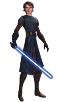 Star Luke Clone Skywalker Wars Anakin Figurine - Free PNG