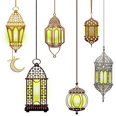 Islamic Lamps Morocco Lanterns - Ramadan Lamps Png