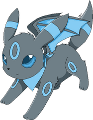 Nova Blue The Shiny Umbreon - Fictional Character Png