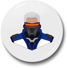 Download Soldier 76 Badge - Video Game Png