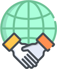 Free Icon Handshake - Vector World Wide Web Logo Png